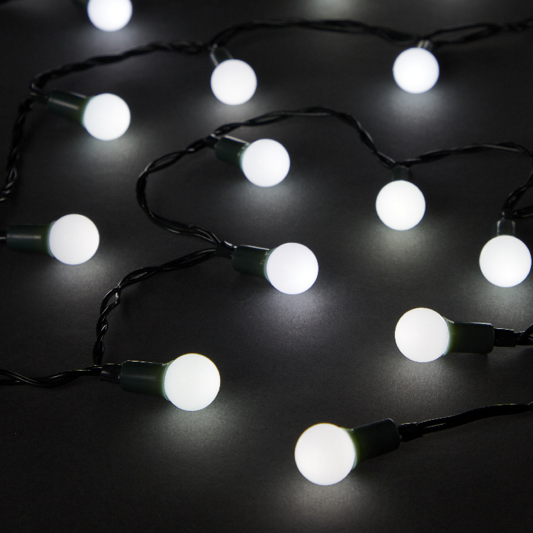 Instalatie brad LED BERRY UOML2220, 240 leduri, 25.12m, iluminat alb rece