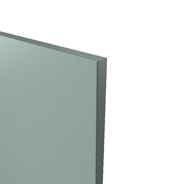 Panou terminal GOODHOME Stevia, 64 x 240 x 1.8 cm, MDF, verde
