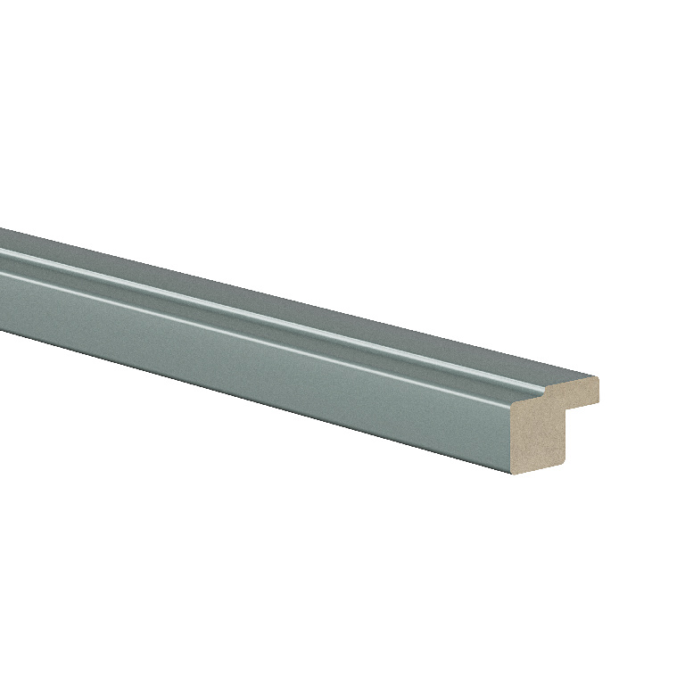 Cornisa GOODHOME Stevia, 3.5 x 240 cm, mdf, verde mat