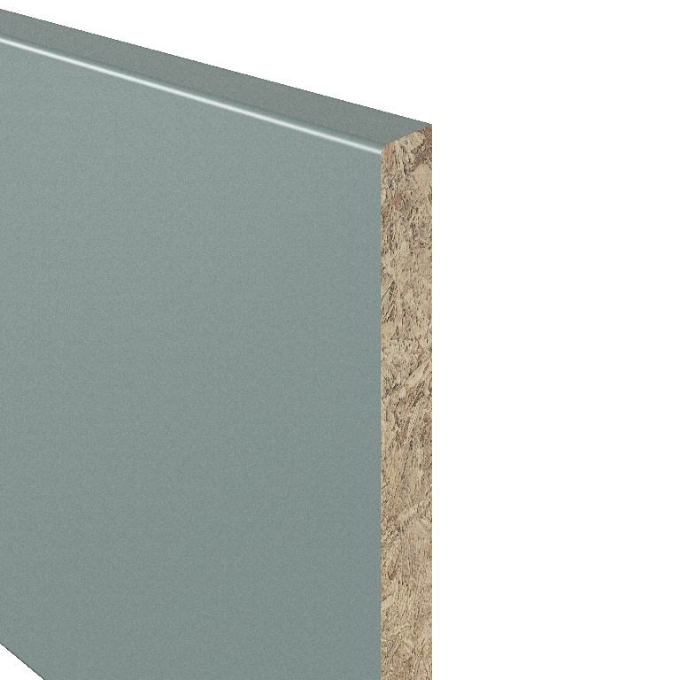 Plinta pentru bucatarie GOODHOME Stevia, 240 x 15 x 1.6 cm, MDF, verde
