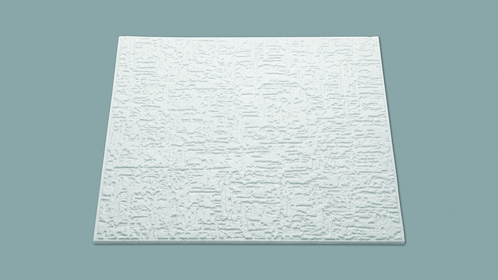 Plafon Decorativ Polistiren, T102, 50 x 50 cm, 10 mm, 2Mp/Pachet Decoflair