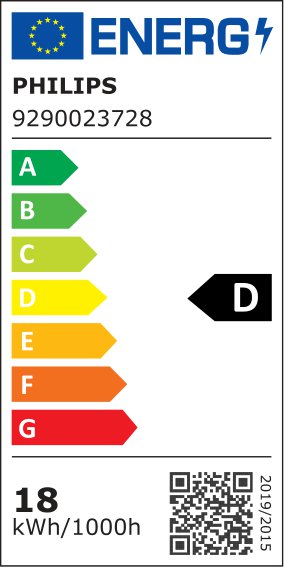 Bec LED Philips 9290023728, E27, 17.5 W, A67, 2452lm, 6500K