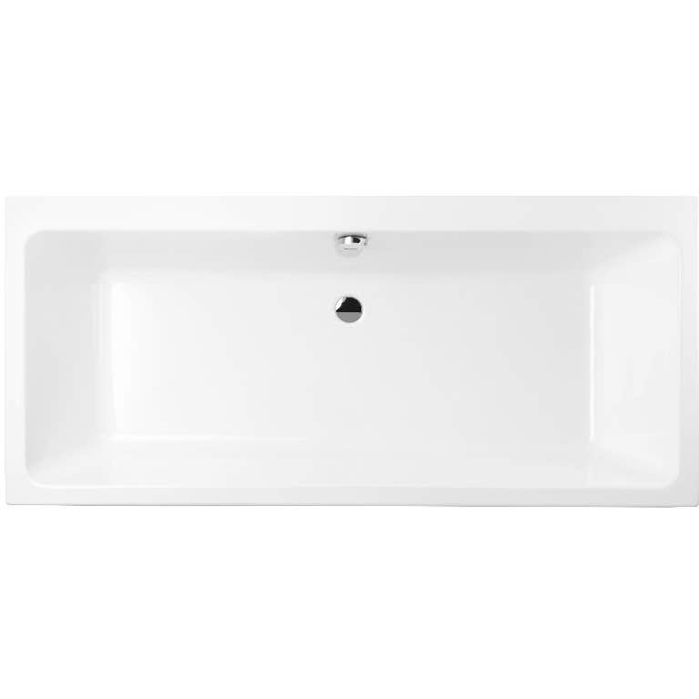 Cada baie GOODHOME Teesta, reversibila, acril, 180 x 80 x 38.5 cm, alb
