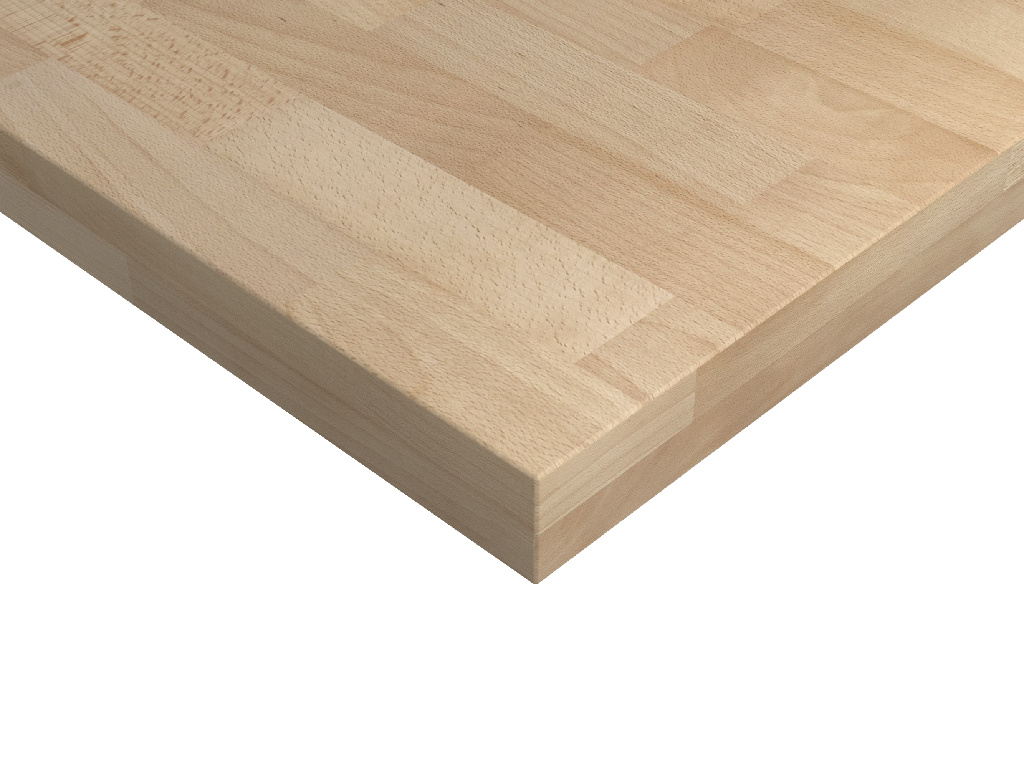 Blat pentru baie GOODHOME Hartland, 100.5 x 45.5 x 2.7 cm, lemn stejar, maro