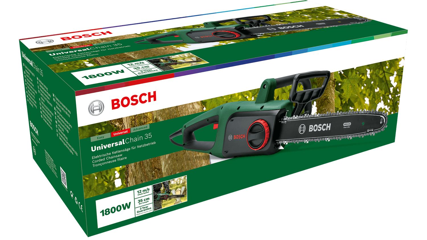 Fierastrau electric pe lant (Drujba) Bosch, 1800 W, lama 35 cm