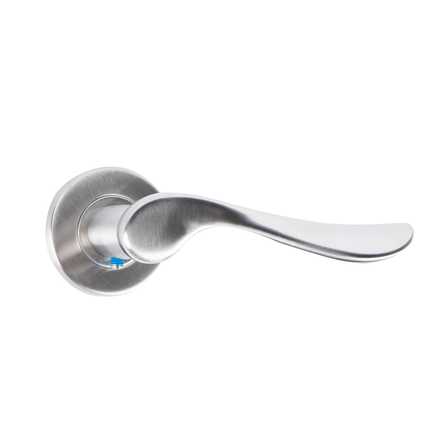 Set manere, inox satinat, pentru usi metalice  Yale Giulia
