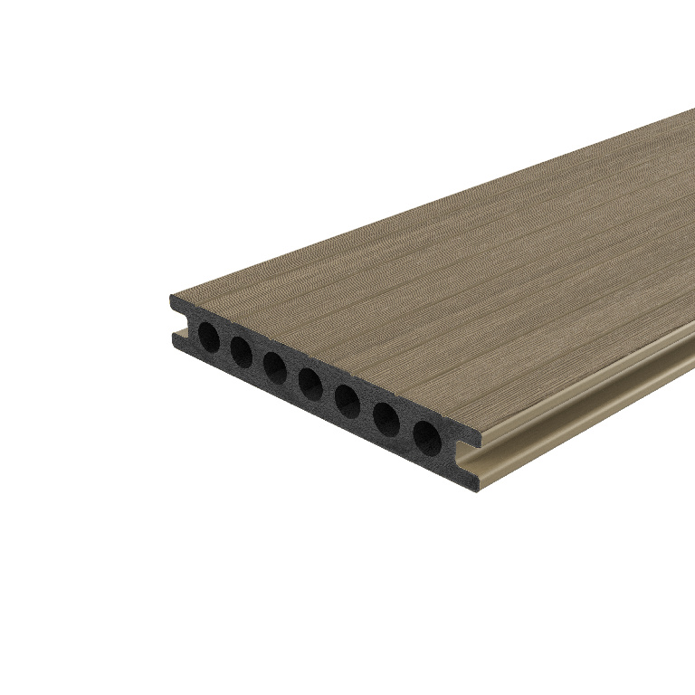 Dusumea pentru terasa KLIKSTROM Premium, 220 x 14.5 x 2.1 cm, WPC, maro