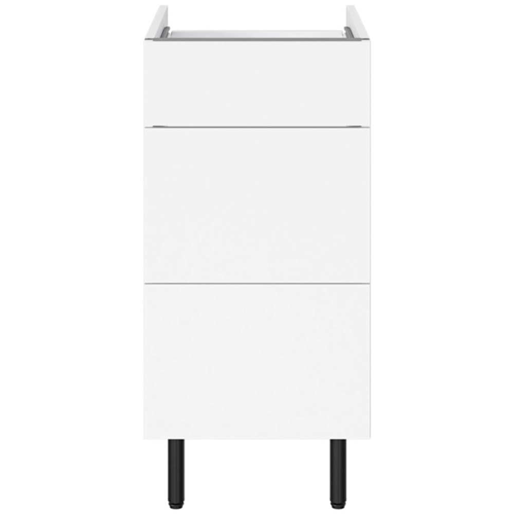 Corp inferior bucatarie Pragma, PAL, 40 x 59 x 86cm, alb