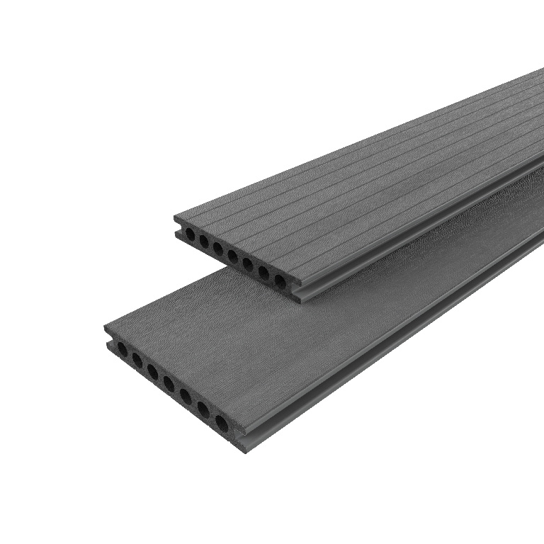 Dusumea pentru terasa KLIKSTROM Premium, 220 x 14.5 x 2.1 cm, WPC, gri
