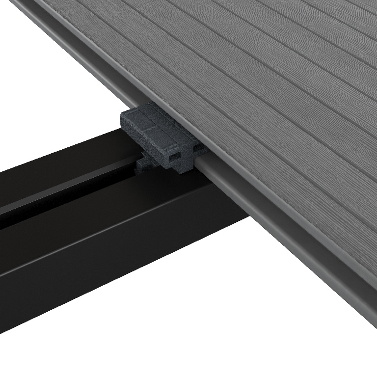 Dusumea pentru terasa KLIKSTROM Premium, 220 x 14.5 x 2.1 cm, WPC, gri