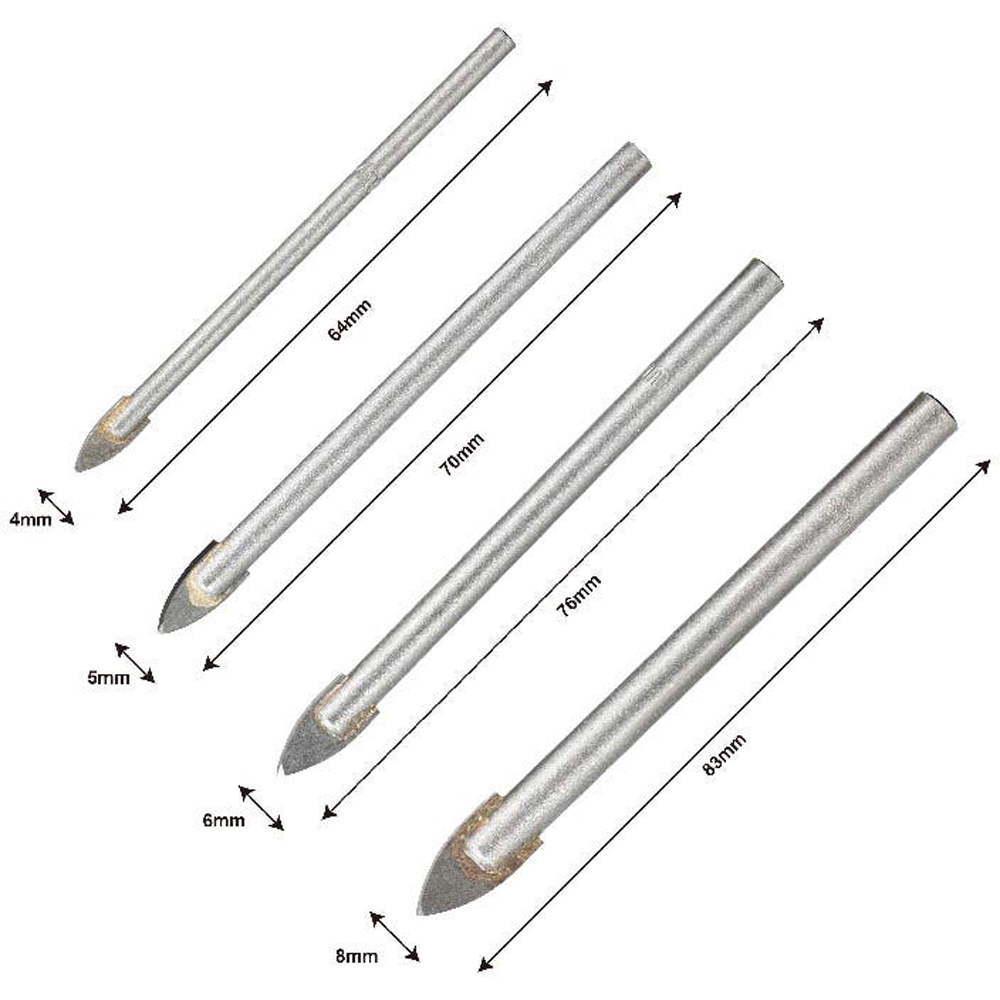 Bit tigla Mac Allister, set 4 bucati