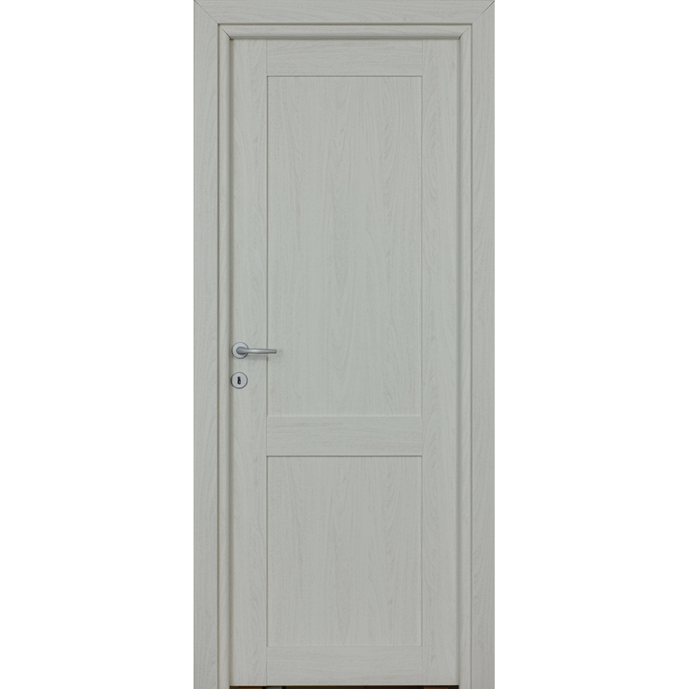 Usa interior Mod, fara geam, reversibila, MDF, 68 x 203 cm, alb