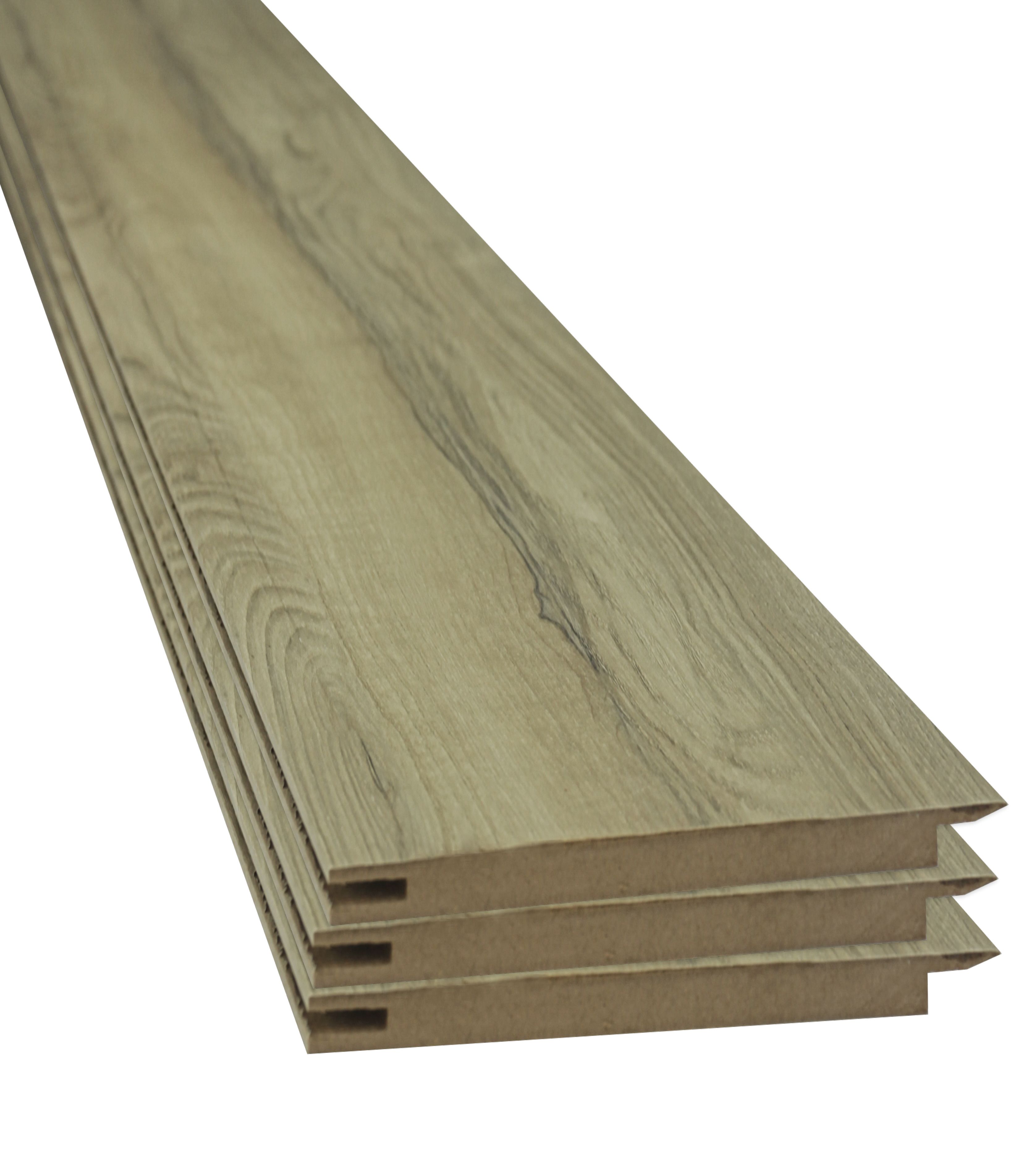 Set extensie toc, MDF, 17 x 210 cm, maro deschis