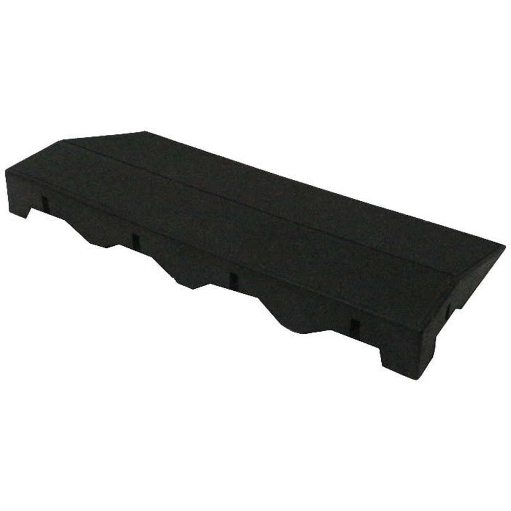 Placa margine pentru pardoseala/dusumea Agara KLIKSTROM, compozit, 40 x 20 x 4.5 cm, negru-antracit