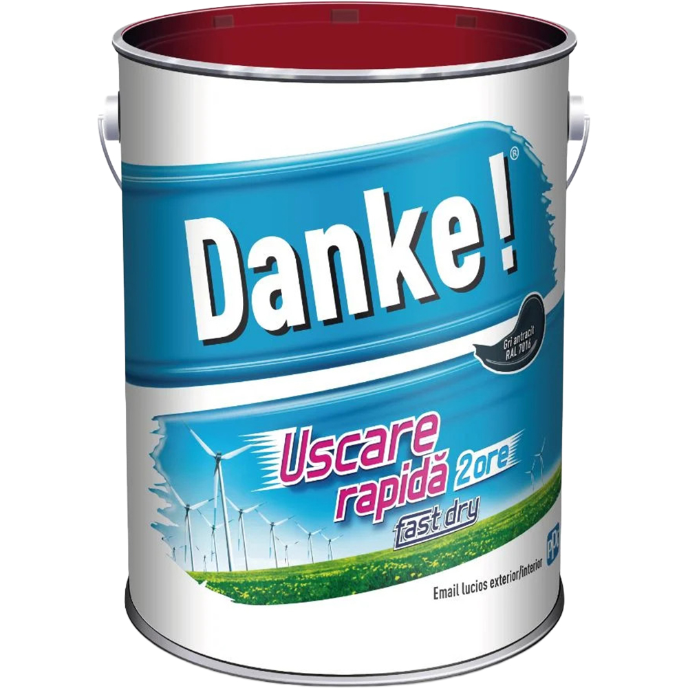 Email uscare rapida DANKE, 4l, alb mat