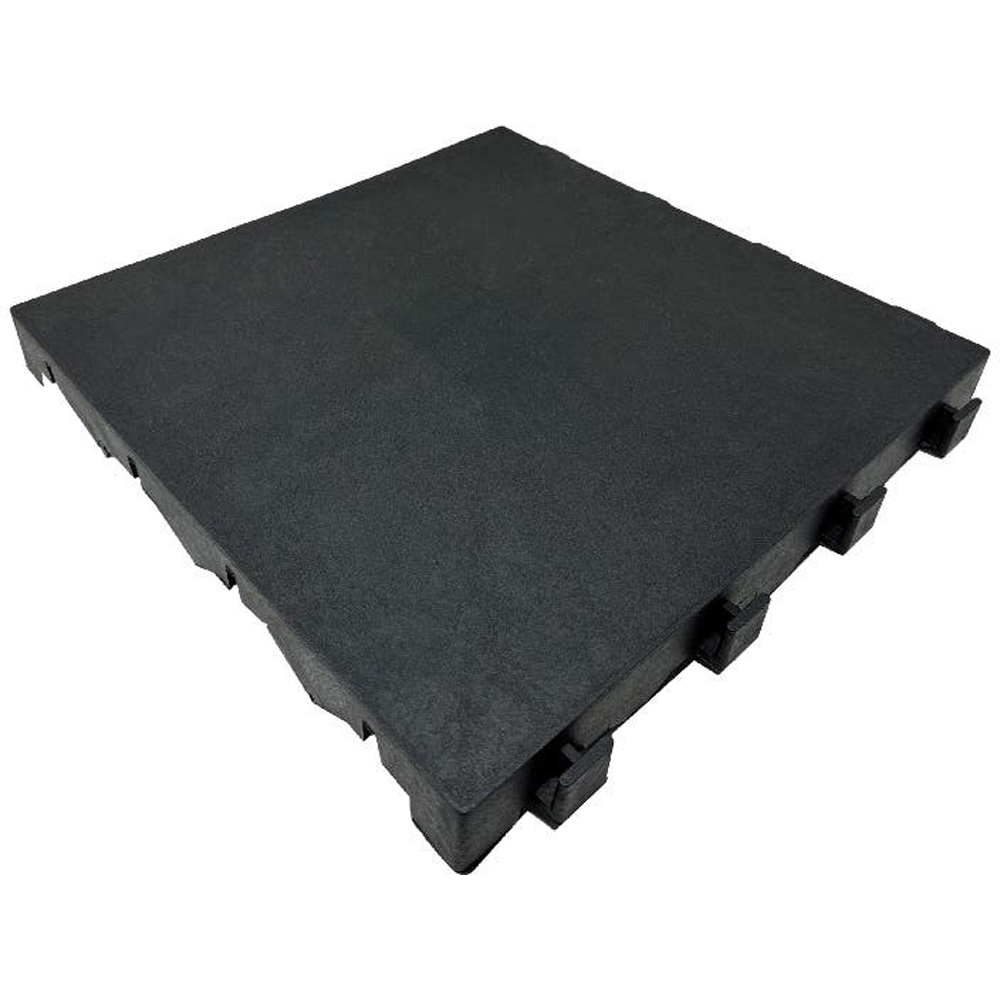 Placa pentru pardoseala/dusumea Agara KLIKSTROM, compozit, 40 x 40 x 4.5 cm, negru antracit