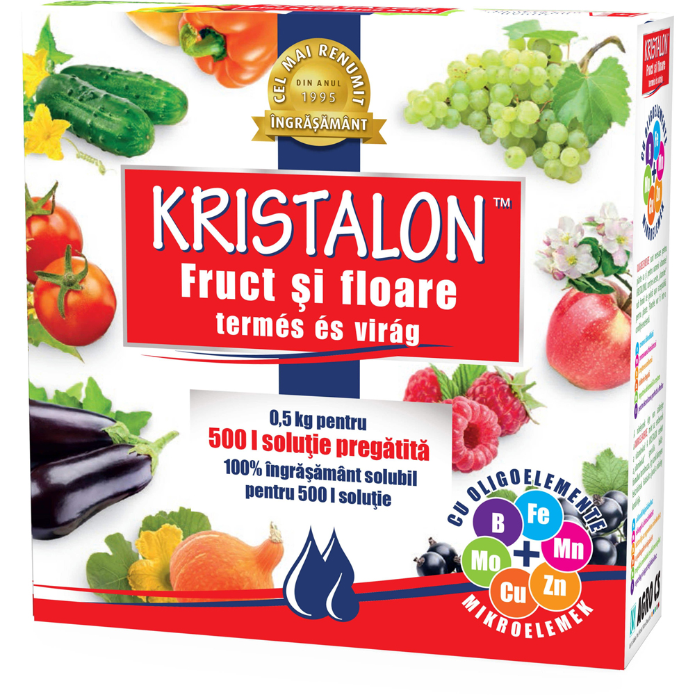 Ingrasamant fructe si flori Agrocs, 0.5 kg