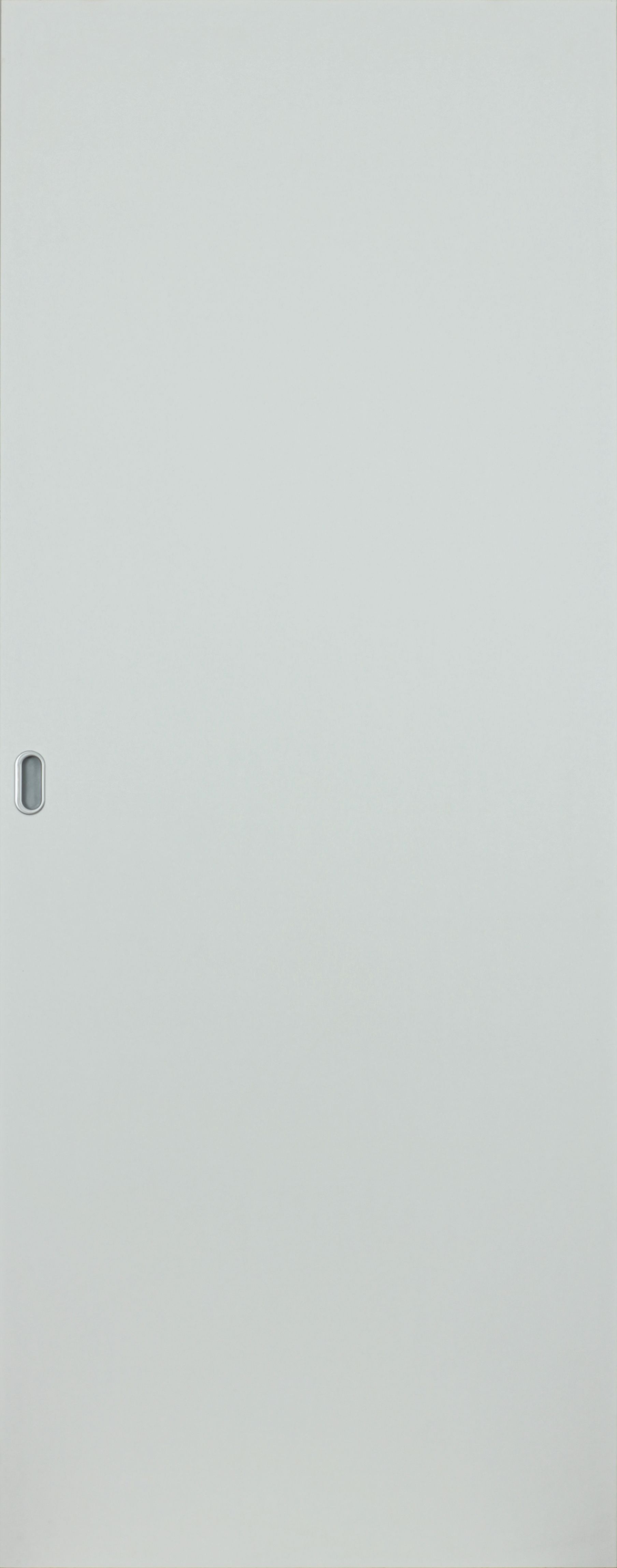 Usa interior Exmoor, fara geam, reversibila, MDF, 81.5 x 203 cm, alb