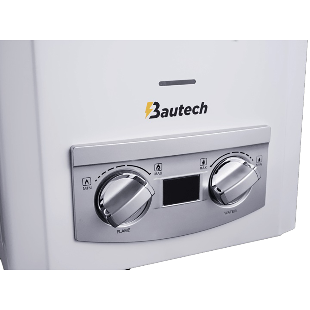 Instant apa calda gaz GPL BAUTECH TN20-11L, 11l/min, 20kW, alb