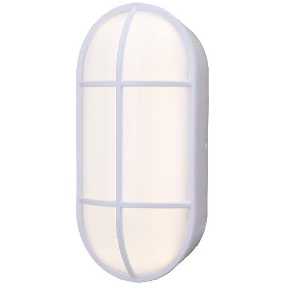 Aplica de exterior GOODHOME Bulkhead, 16W, alb