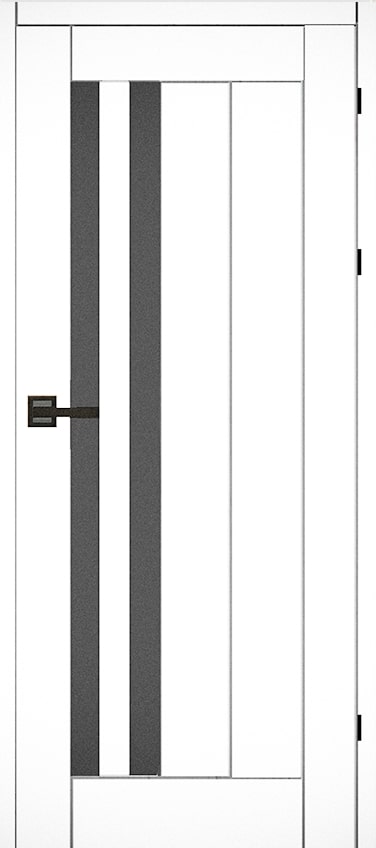 Usa interior Vivo, cu geam, stanga, MDF, 78 x 206 cm, alb