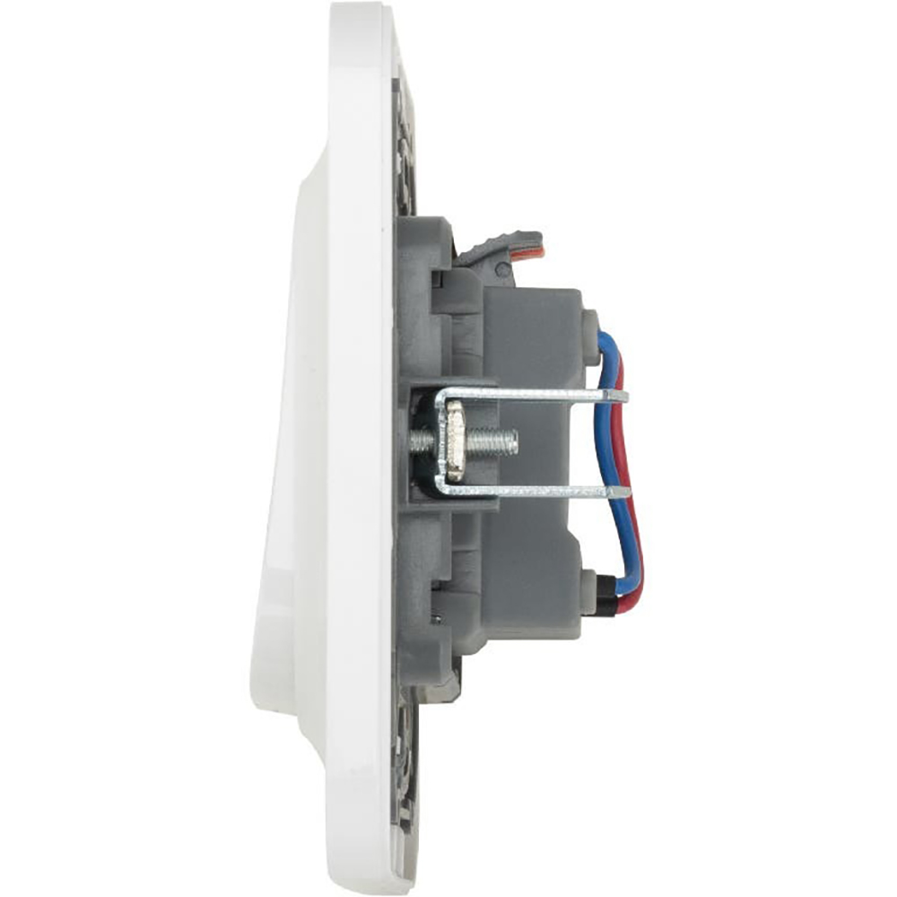 Intrerupator LED KENNET JACOBSEN, 16A, IP20, ABS, alb