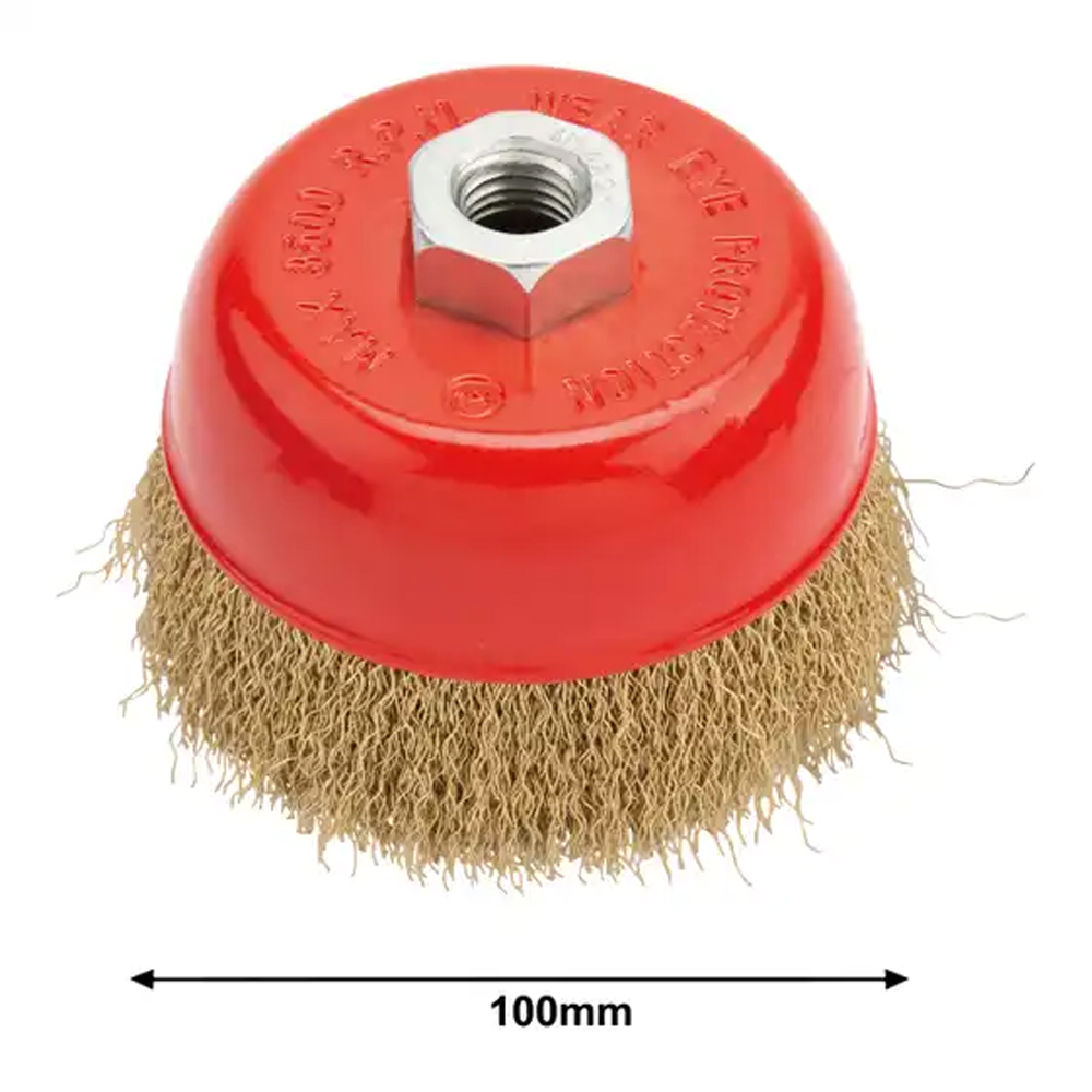Perie sarma ondulata MAC ALLISTER 101384610, 100mm