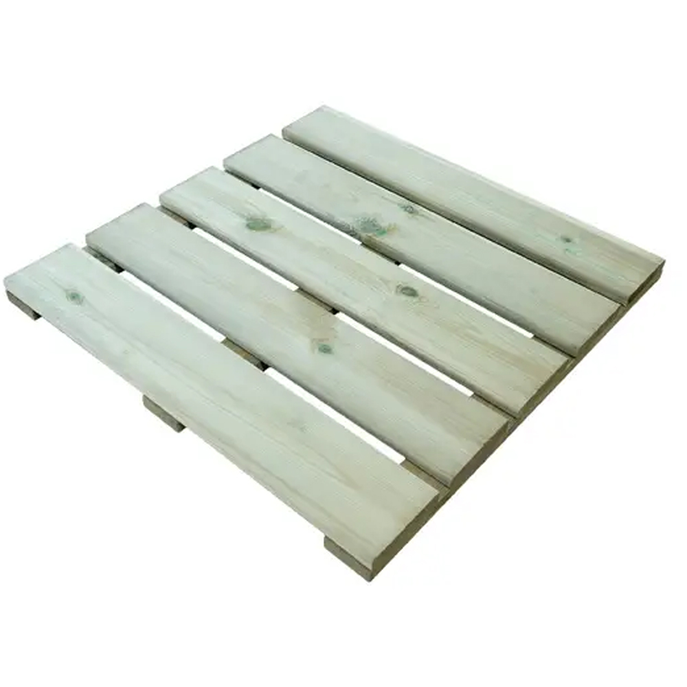 Pavaj Decking lemn pin LIMARI, 50 x 50 cm, maro