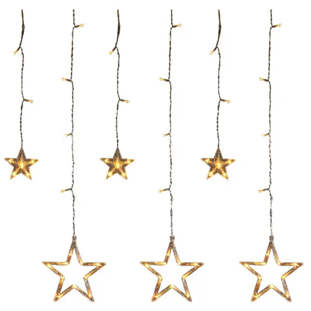 Perdea de lumini SITE 101387813, iluminare alb cald