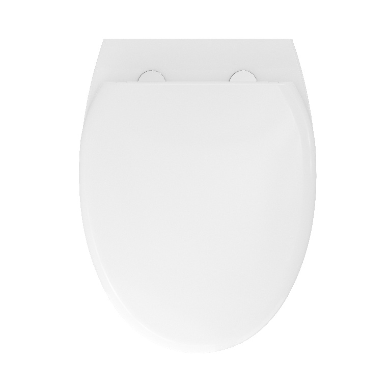 Vas WC suspendat GOODHOME Kentia, ceramica, 37.5 x 50 x 36.5 cm, capac SoftClose, alb
