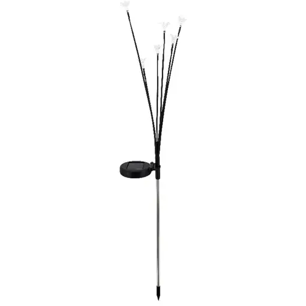 Lampa solara SITE Crini 101389910, IP44, plastic, negru