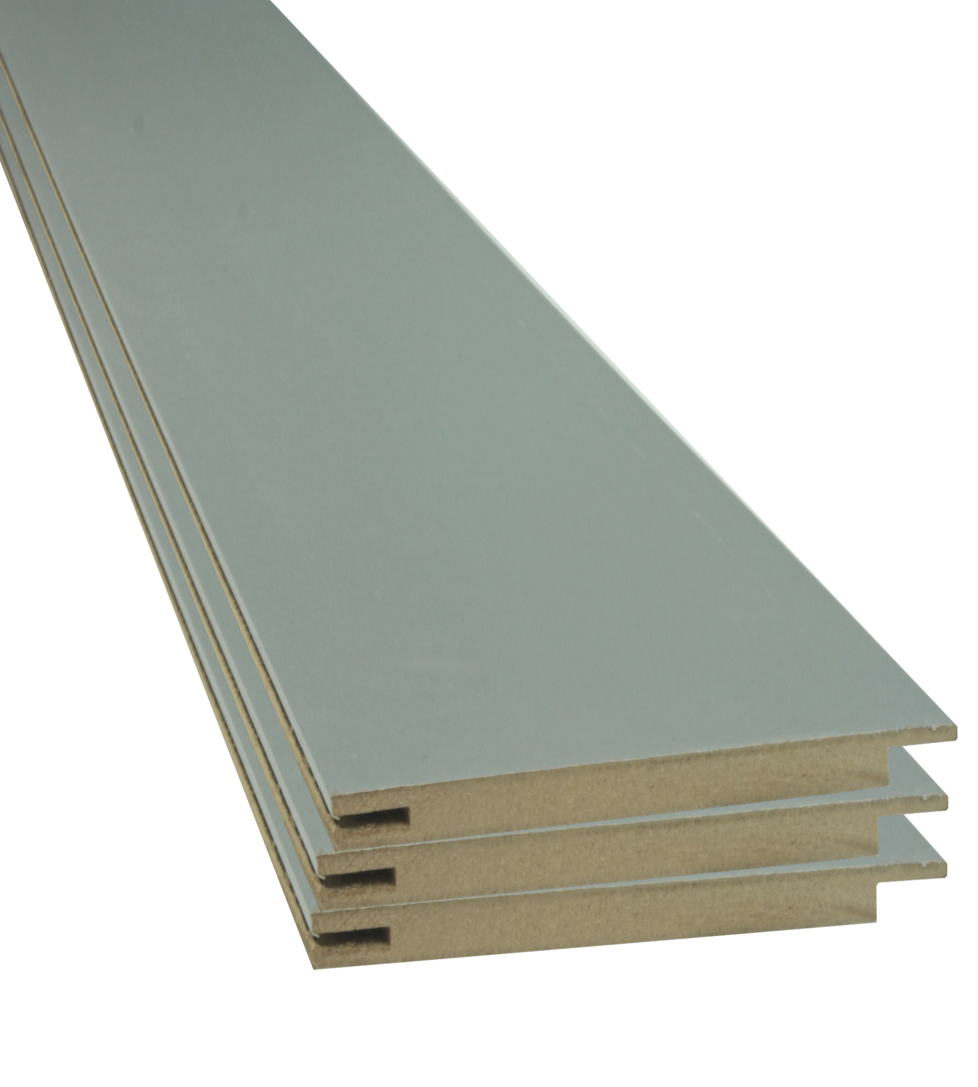 Set extensie toc, MDF, 12 x 210 cm, gri