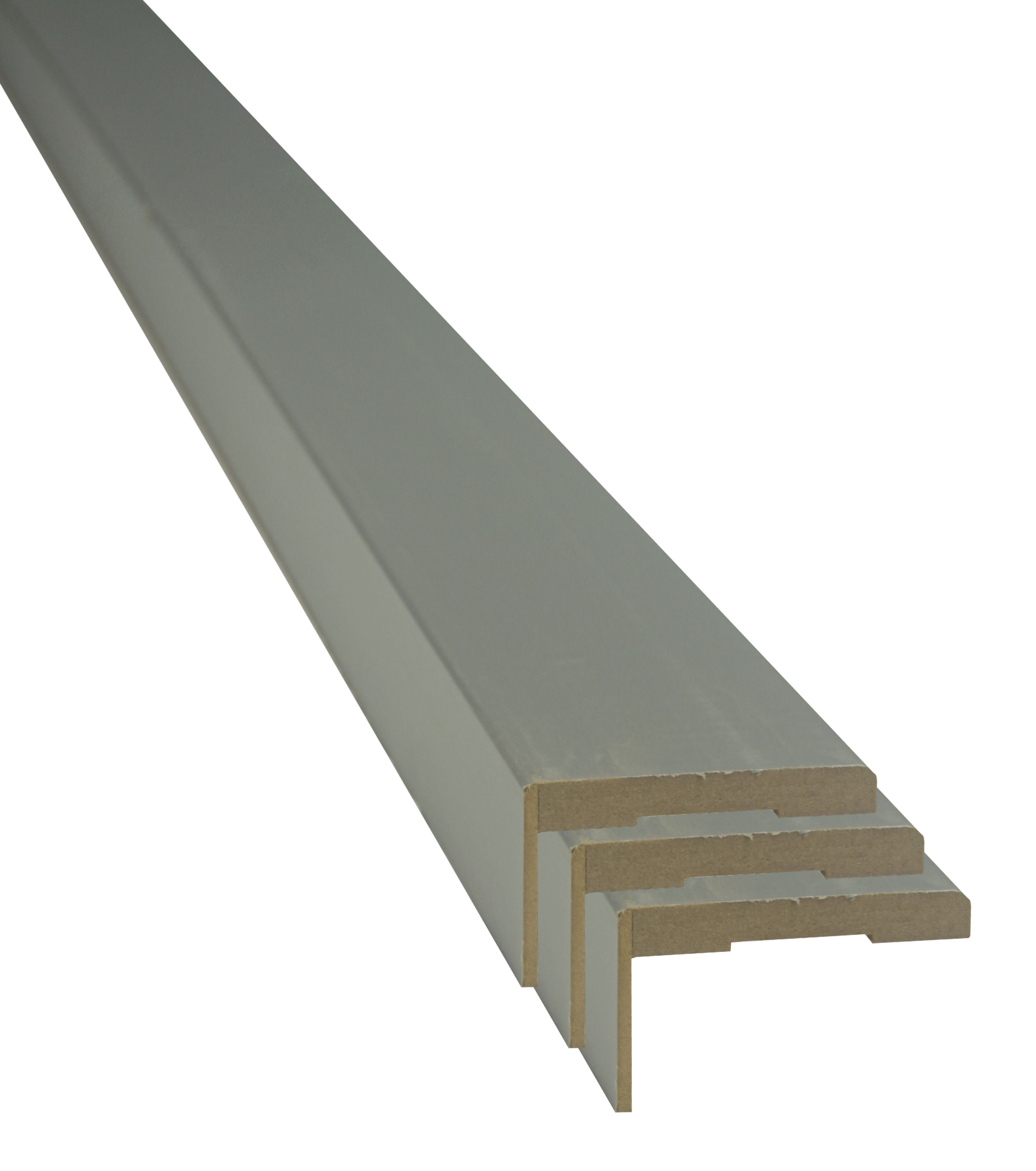 Set extensie toc, MDF, 17 x 210 cm, gri