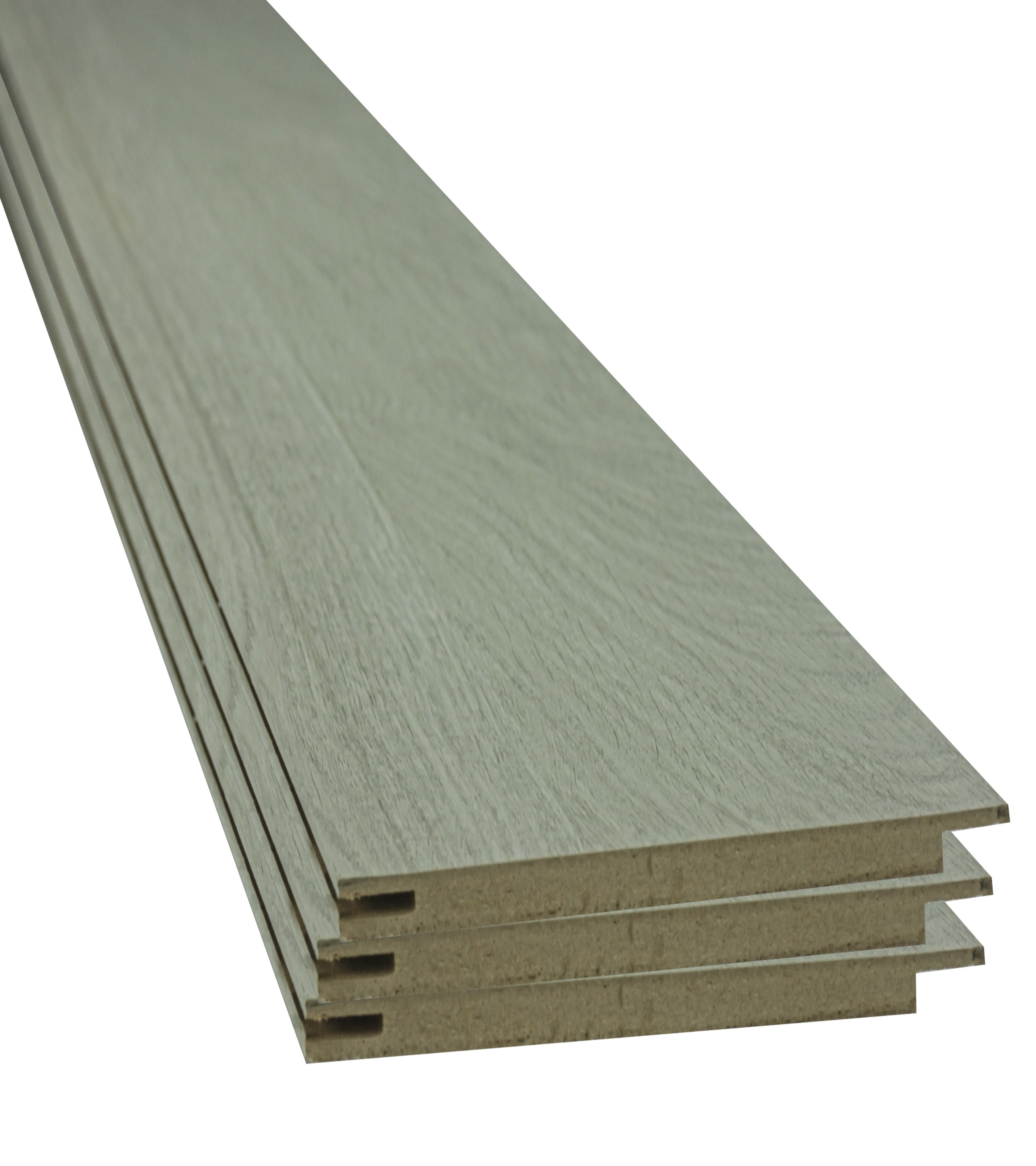 Set extensie toc, MDF, 7 x 210 cm, gri deschis
