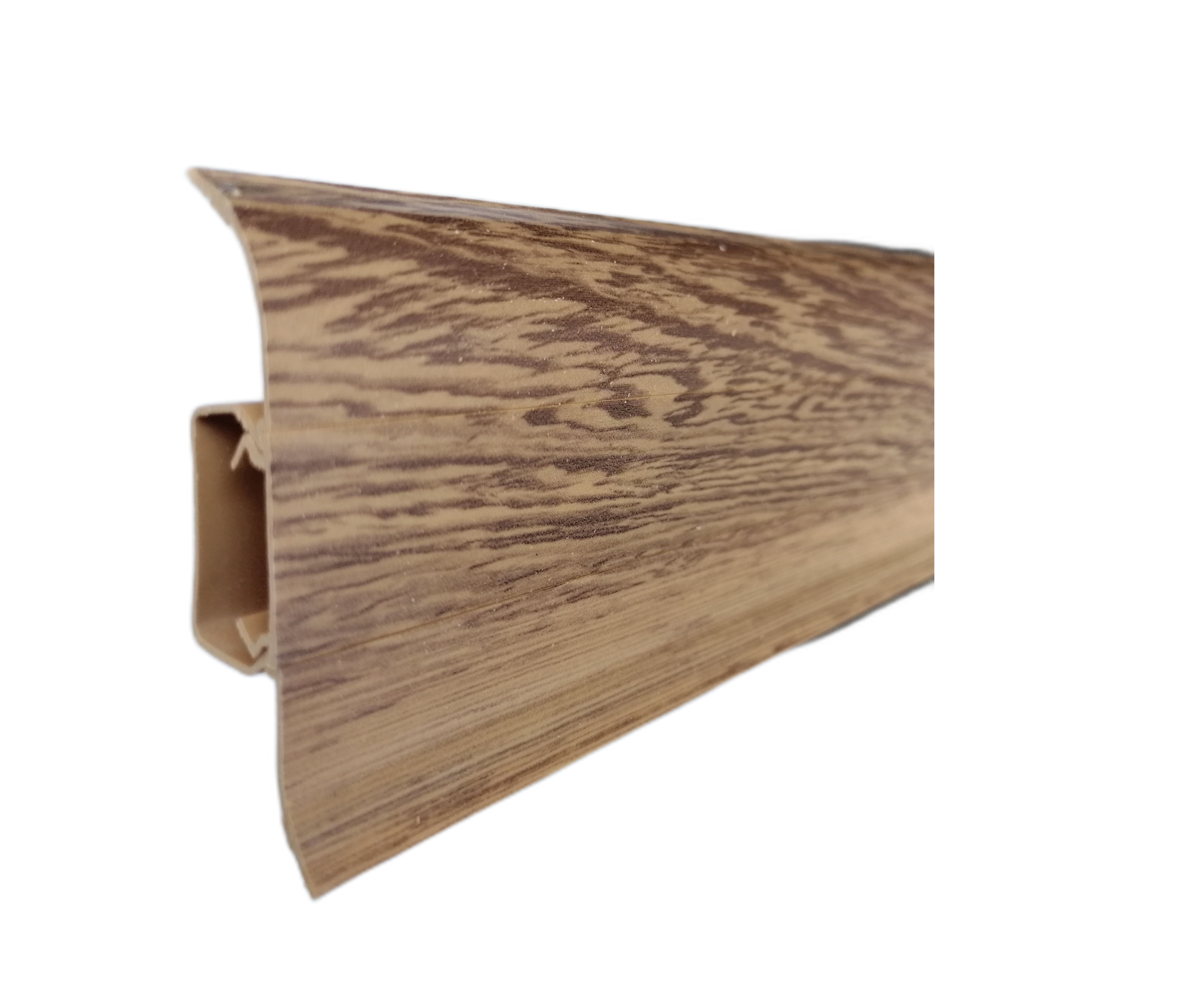Plinta parchet VILO Flex 555, PVC, 250 x 5.5 cm, maro