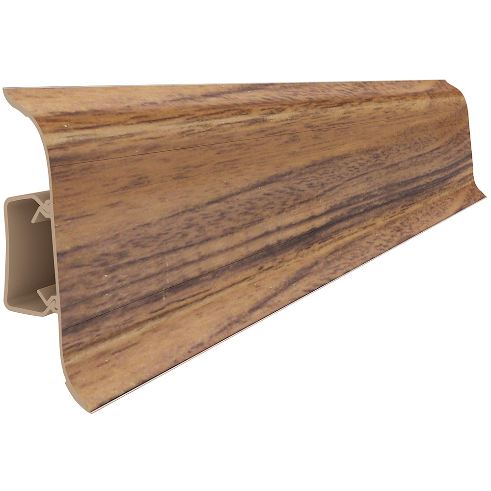 Plinta parchet VILO Flex 528, PVC, 250 x 5.5 x 2.2 cm, maro deschis