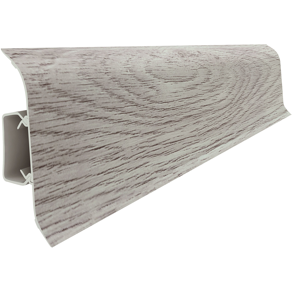 Plinta parchet VILO Flex 5102, PVC, 250 x 5.5 x 2.2 cm, gri