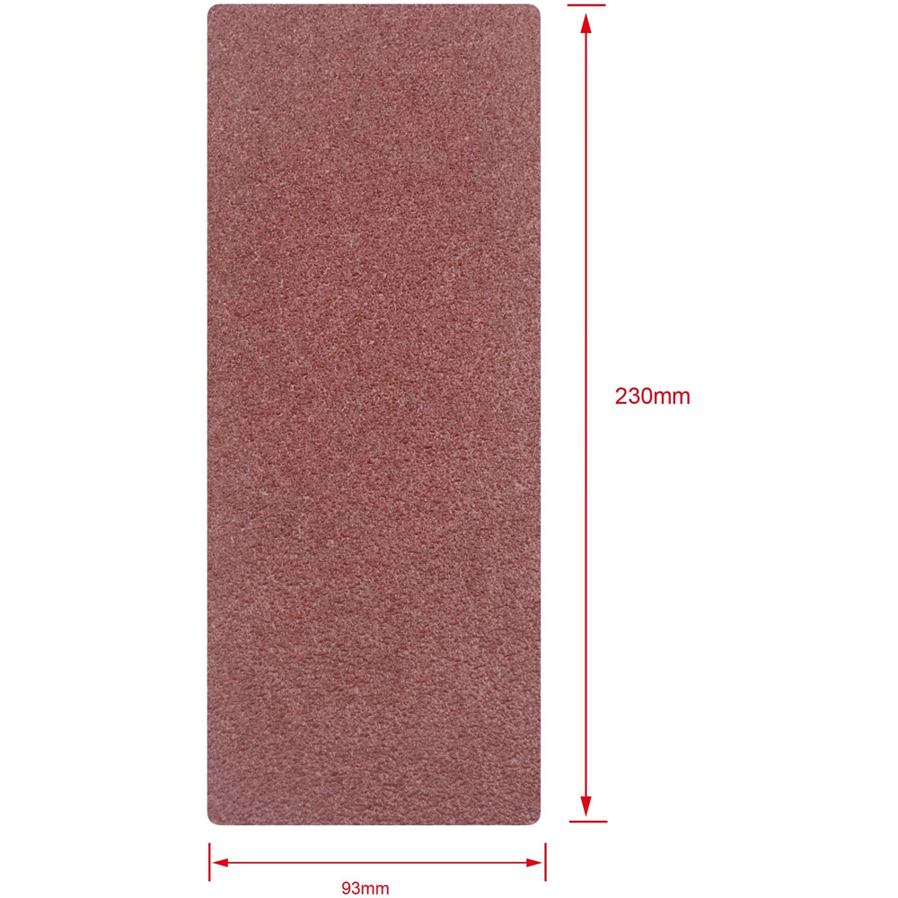 Set foi slefuire MAC ALLISTER, 93 x 230 mm, 10buc