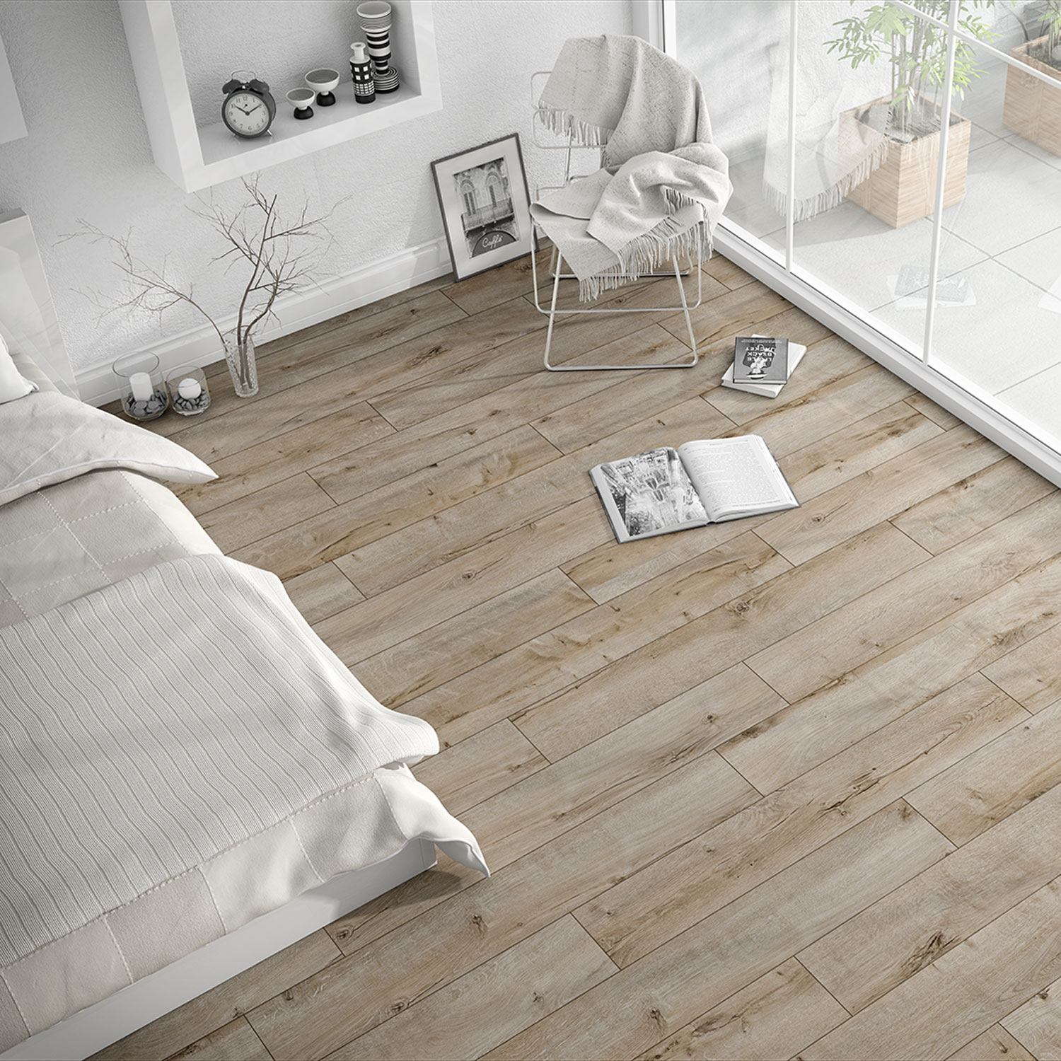 Parchet laminat Premier Line Naturel Meric, 12 mm, AC4, CL32, 1.35 mp/cutie, stejar