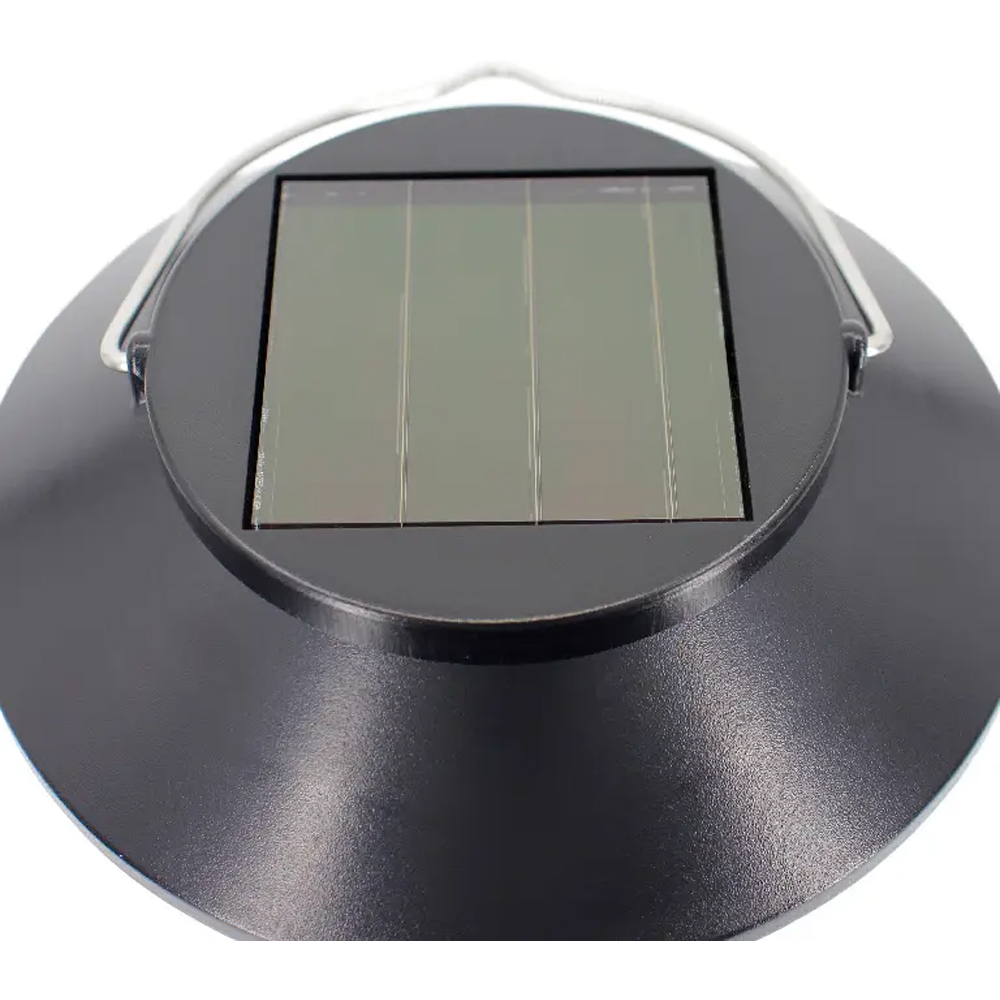 Lampa solara 2 in 1 SITE 101394967, IP44, negru