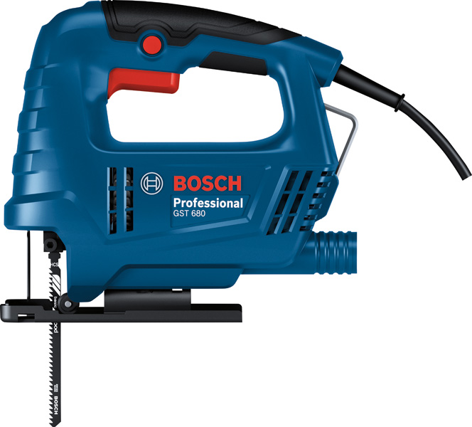 Fierastrau vertical Bosch Professional GST 680, 500W, 3100SPM, Lungime cursa 20 mm