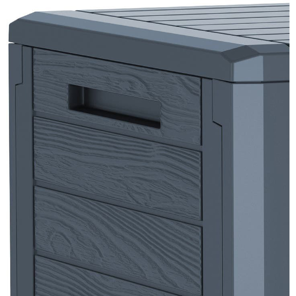 Lada depozitare gradina KLIKSTROM, 58.5 x 46 x 55 cm, antracit