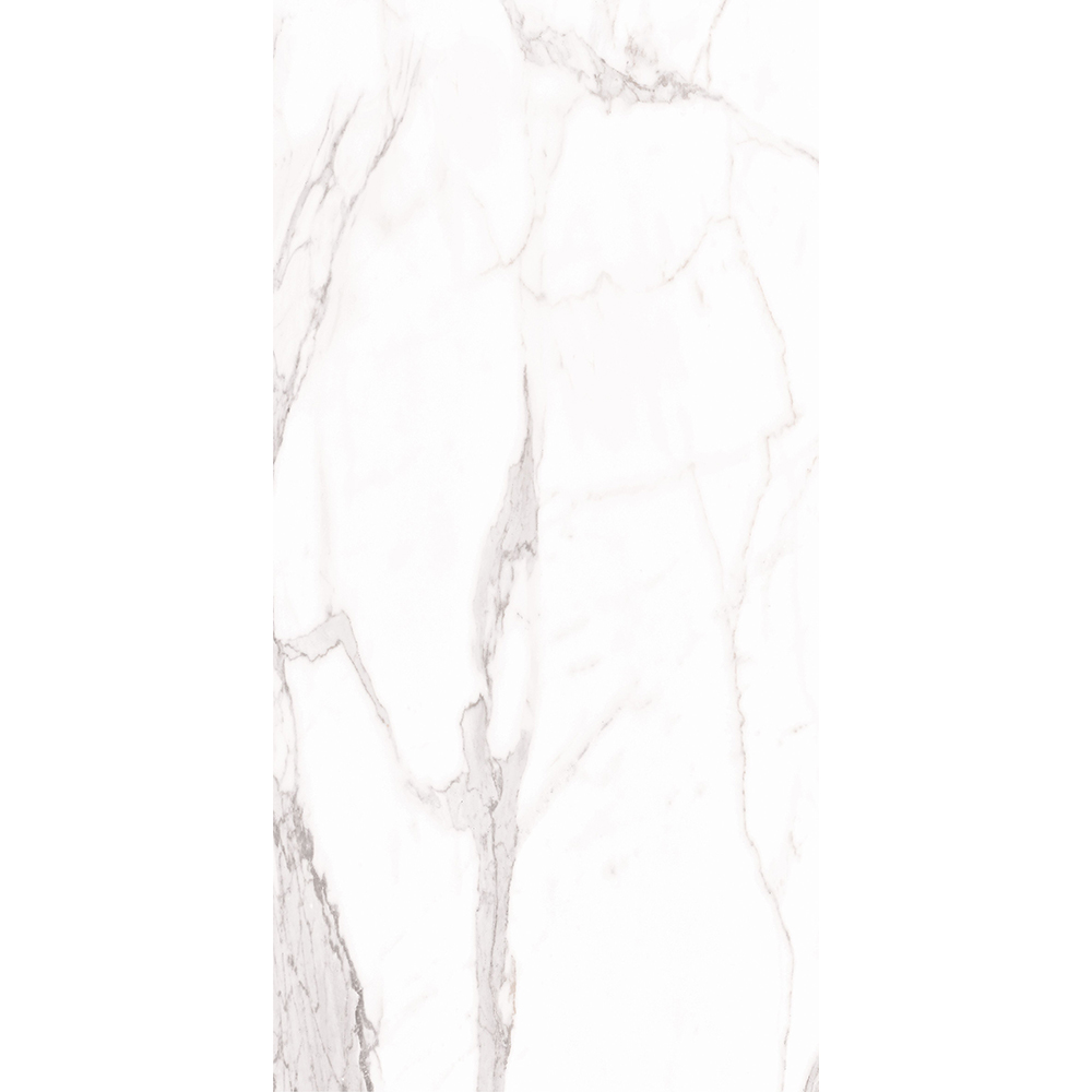 Gresie interior Carrara, marmura alb mat, 60 x 120 cm, 10 mm, 1.44 m2/cutie