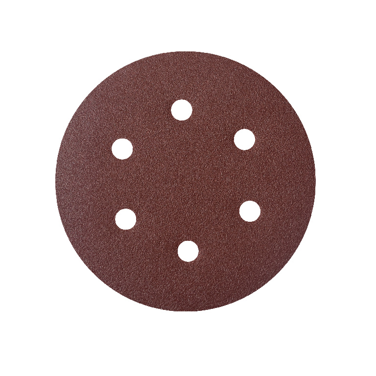 Disc abraziv cu prindere tip Velcro Mac Allister, 150 mm P120, 5 bucati