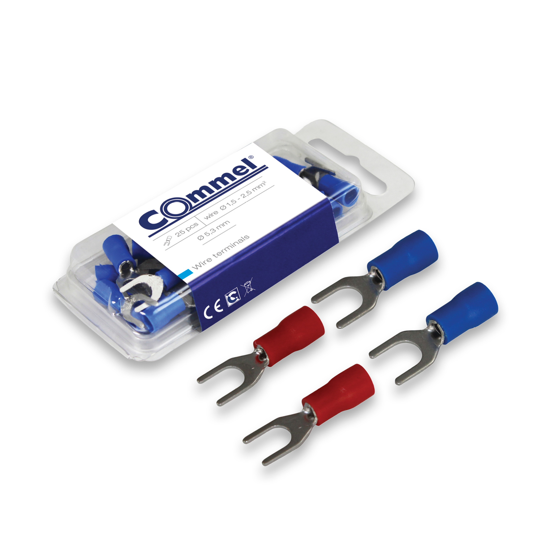 Papuci Tip Furca 0.5 1.5 Mm2 25 Pcs