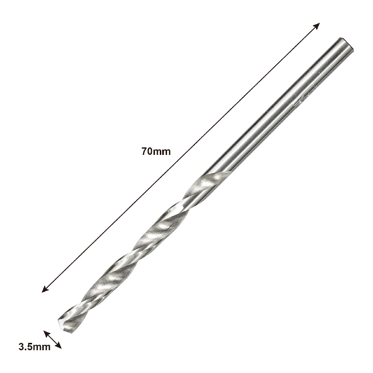Burghiu Mac Alister 3.5 x 70 mm 2 bucati
