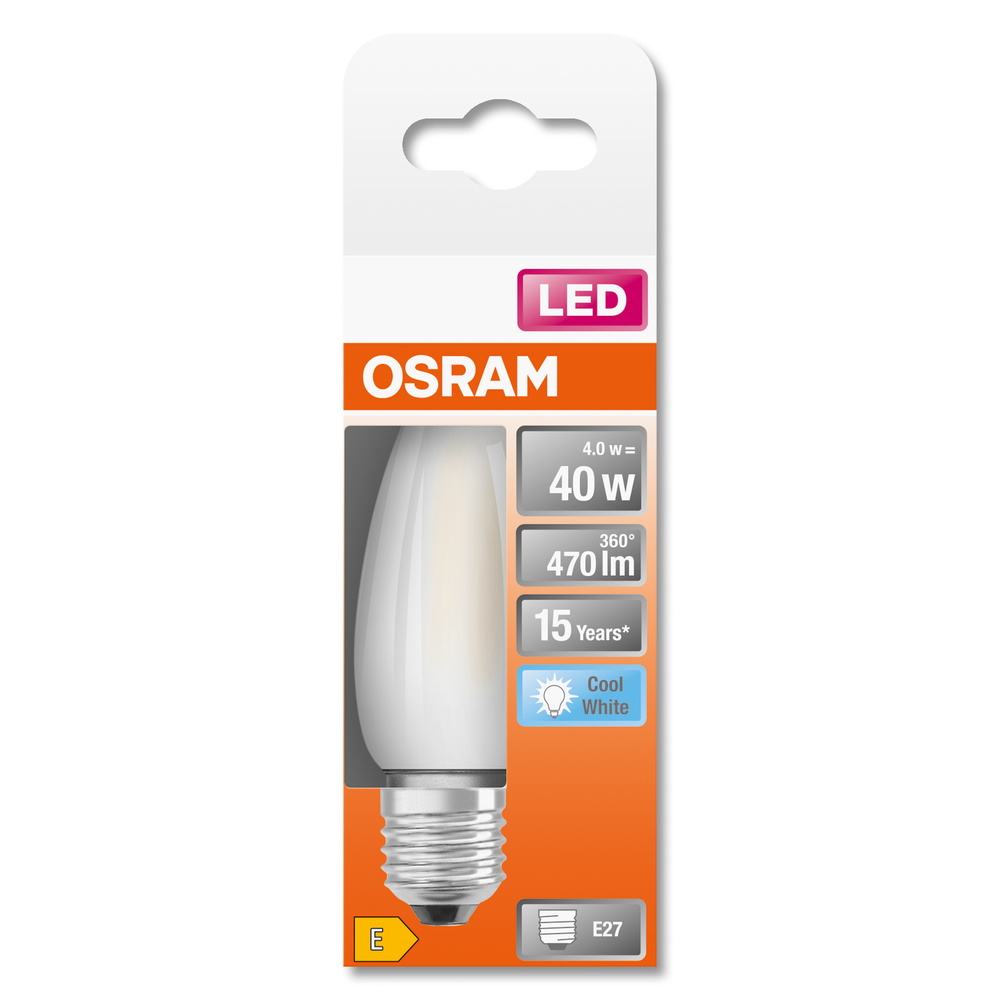 Bec LED OSRAM, 4 W, E27, 470lm, 4000K