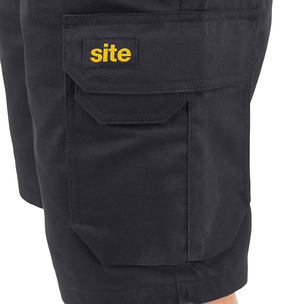 Pantaloni scurti barbati SITE Sember, marimea 42, negru