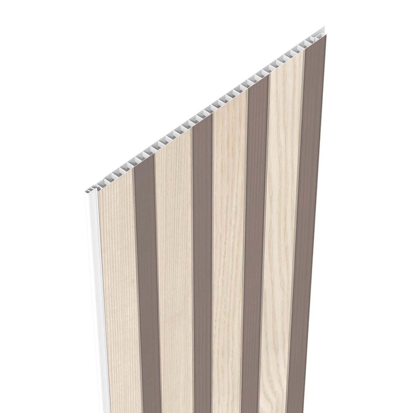 Lambriu PVC, 265 x 25 cm x 8 mm, acoperire 2.65 mp Light Lamella
