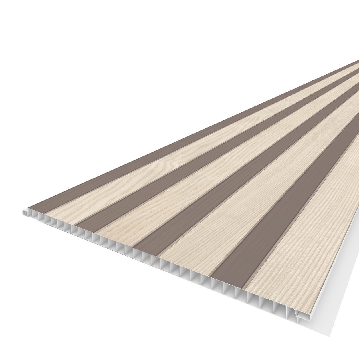 Lambriu PVC, 265 x 25 cm x 8 mm, acoperire 2.65 mp Light Lamella